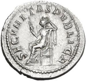 reverse: Gordian III (238-244).. AR Denarius 243-244, Rome mint