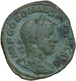 obverse: Gordian III (238-244).. AE Sestertius, 241-244