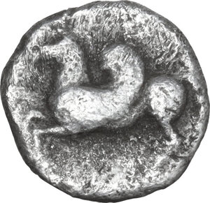 obverse: Bruttium, Kroton. AR Triobol, 525-425 BC