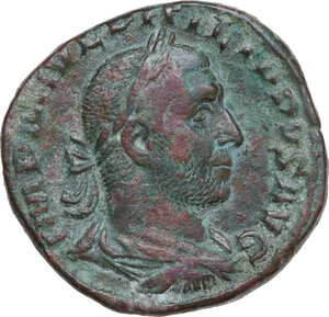 obverse: Philip I (244-249).. AE Sestertius, Rome mint, 247 AD