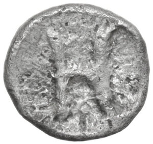 reverse: Bruttium, Kroton. AR Hemiobol, 370-350 BC