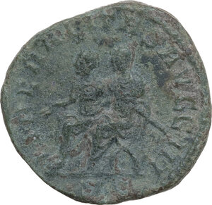 reverse: Philip II (244-249).. AE Sestertius, Rome mint, 246-249