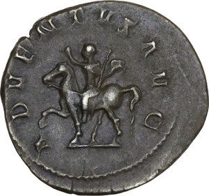 reverse: Trajan Decius (249-251).. AR Antoninianus, Rome mint, 249-251