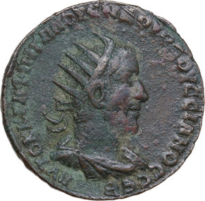 obverse: Volusian (251-253).. AE Octassarion, Seleucis and Pieria, Antiochia ad Orontem mint
