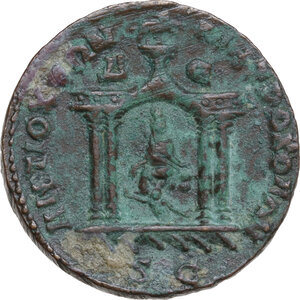 reverse: Volusian (251-253).. AE Octassarion, Seleucis and Pieria, Antiochia ad Orontem mint