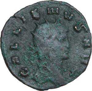 obverse: Gallienus (253-268).. AE Antoninianus, Rome mint, 260-268