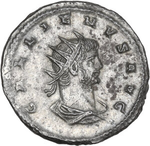 obverse: Gallienus (253-268).. AR Antoninianus, Rome mint, 260-268