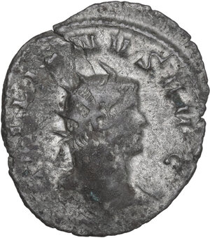 obverse: Gallienus (253-268).. AR Antoninianus, Mediolanum mint, 257 AD