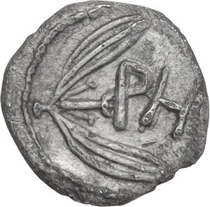 reverse: Bruttium, Rhegion. AR Litra, 420-410 BC