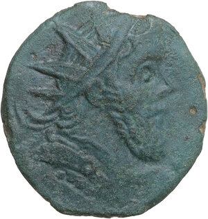 obverse: Postumus (259-268).. AE 25 mm. Treveri mint, 261 AD