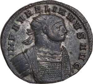 obverse: Aurelian (270-275).. AE Antoninianus, Cyzicus mint, 270-275