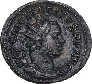 obverse: Tacitus (275-276).. AR Antoninianus, Gallia mint, 275-276