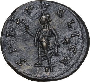 reverse: Tacitus (275-276).. AR Antoninianus, Gallia mint, 275-276