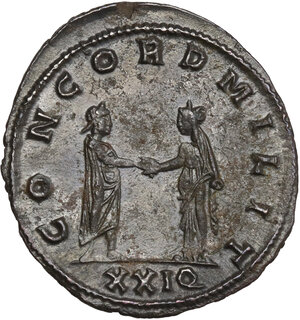reverse: Tacitus (275-276).. AR Antoninianus, Siscia mint, 275-276