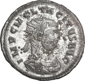 obverse: Tacitus (275-276).. BI Antoninianus, Cyzicus mint, 276 AD