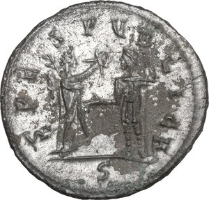 reverse: Tacitus (275-276).. BI Antoninianus, Cyzicus mint, 276 AD