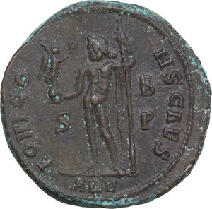 reverse: Diocletian (284-305).. AE Follis, Alexandria mint, c. 300 AD