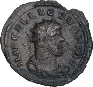 obverse: Allectus (293-296).. BI Antoninianus, Londinium mint
