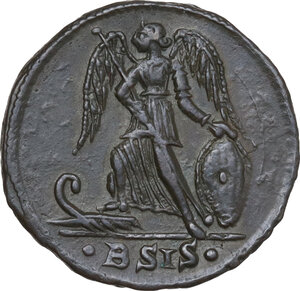 obv: Constantine I (307-337).. AE 18 mm, Siscia mint, 334-335