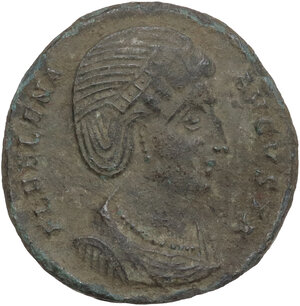 obverse: Helena, mother of Constantine I (Augusta 324-330).. AE 19 mm, Antioch mint, 327-329