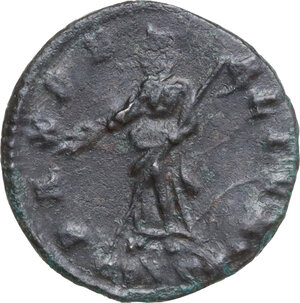 reverse: Helena, mother of Constantine I (Augusta 324-330).. AE 15 mm, Constantinople mint, 337-340