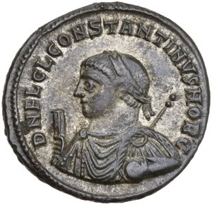 obverse: Constantine II as Caesar (317-337).. AE 19 mm, Alexandria mint, 317-320