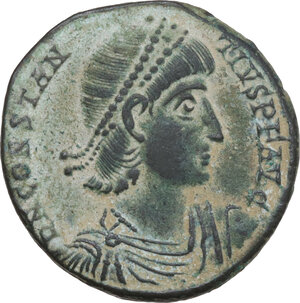 obverse: Constantius II (337-361).. Large AE2, Nicomedia mint, 348-351