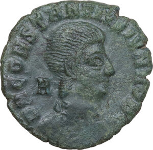 obverse: Constantius Gallus Caesar (351-354).. AE 21.5 mm, 367-375. Siscia mint