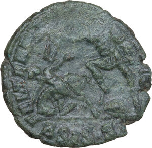 reverse: Constantius Gallus Caesar (351-354).. AE 21.5 mm, 367-375. Siscia mint