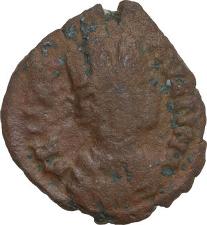 obverse: Ostrogothic Italy, Theoderic (493-526).. AE Decanummium, Rome mint, 512-522