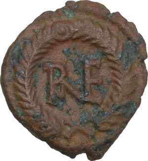 reverse: Ostrogothic Italy, Theoderic (493-526).. AE Decanummium, Rome mint, 512-522