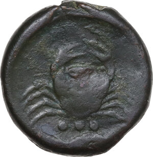 reverse: Akragas. AE Tetras, 420-406 BC