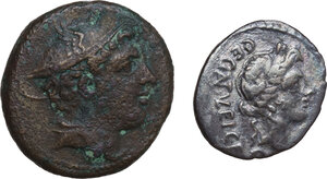 obverse: The Roman Republic.. Multiple lot of two (2) unclassified Roman Republican coins