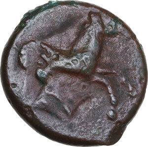 reverse: Entella.  Campanian Mercenaries, c. 354-344 BC.. AE 19 mm