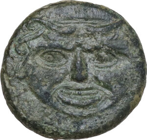 obverse: Kamarina. AE Onkia, 425-405 BC