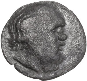 obverse: Katane. AR Litra, 460-445 BC