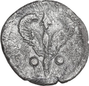 reverse: Katane. AR Litra, 460-445 BC
