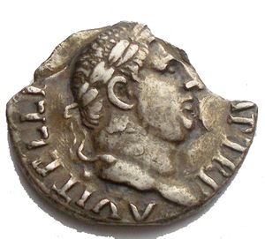 obverse: Impero Romano denario frammentato g 2,44