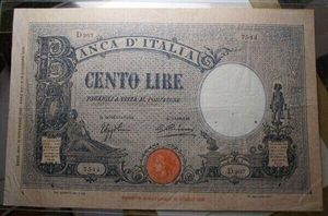 obverse: 100 Lire 1933 
