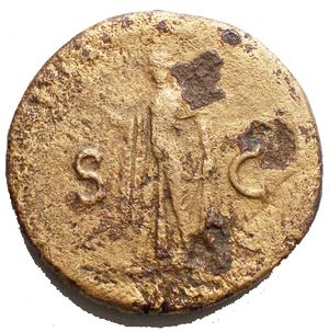 reverse: Impero Romano. Domiziano (81-96) Sesterzio g 22,71 mm 35,3