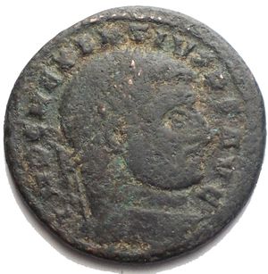 obverse: Maxentius AD 306-312. Follis Æ. 24.5 mm, 6.78 g