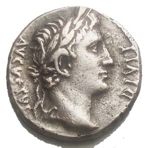 obverse: Al tipo di Augusto gr 4,03 mm 17,2