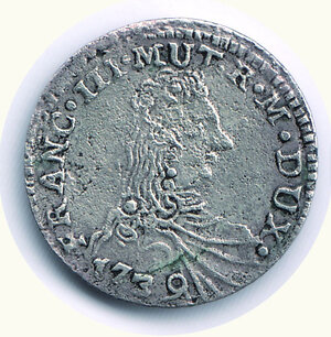 obverse: MODENA - Francesco III (1737-1780) - 4 Bolognini 1739 - MIR 848/1.