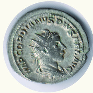 obverse: GORDIANO III - Antoniniano; R/ Aeternitas Aug. - Tredici n. 17.