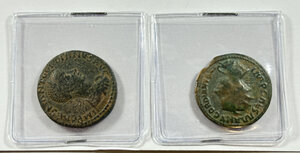 obverse: GORDIANO III - Bronzo coloniale per Antiochia - 2 monete