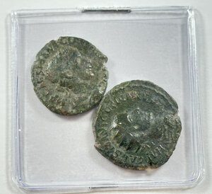 obverse: GORDIANO III - Bronzo coloniale - 2 monete