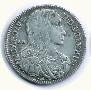 obverse: NAPOLI - Carlo II (1665-1700) - Tarì 1689 - MIR 299/2.