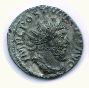 obverse: POSTUMO (260-269) - Antoniniano; R/ Herc Pacifero - Tredici n. 68.