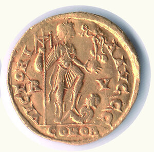 reverse: ONORIO (393-423) - Solido - Zecca Ravenna.