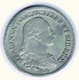 obverse: NAPOLI - Ferdinando IV - Piastra da 120 Gr. 1787